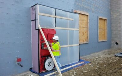 Chamber Testing of  Building Under Construction